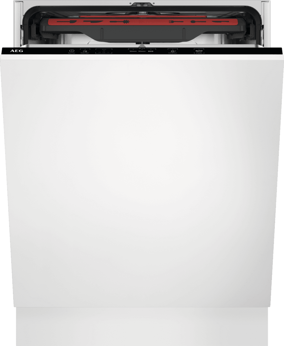 AEG FSB54907Z Full Size Dishwasher - Black - 14 Place Settings - AirDry Technology