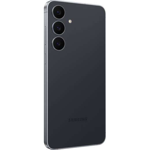 Samsung Galaxy S25 FE 128GB Smartphone in Jet Black - Back right perspective
