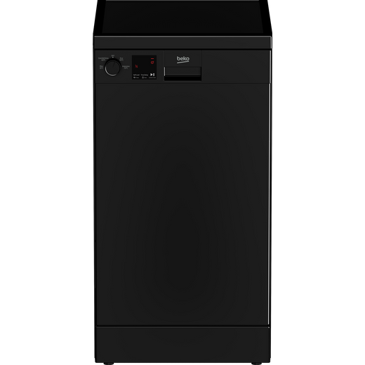Beko DVS04020B Slimline Dishwasher - Black - A++ Rated