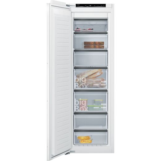 Siemens IQ-700 GI81NHCE0G Integrated Frost Free Upright Freezer with Fixed Door Fixing Kit - E Rated