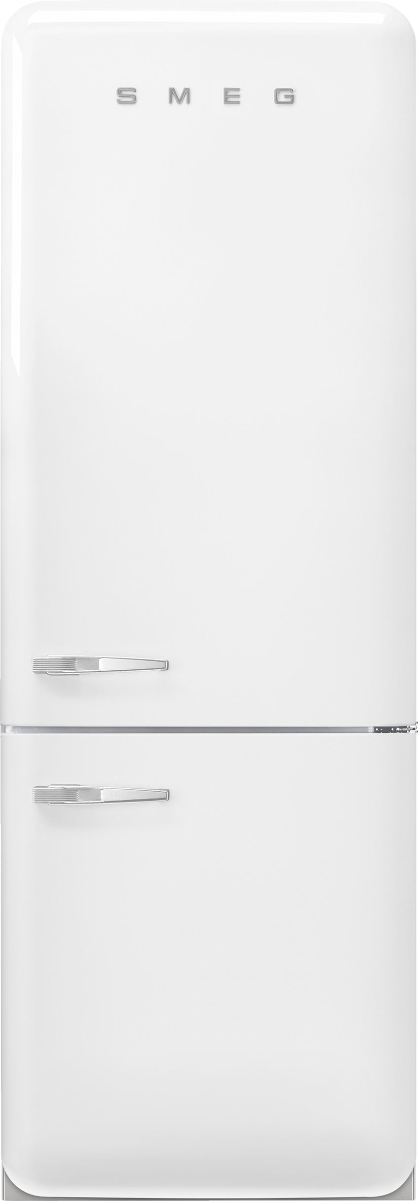 Smeg FAB38RWH5 Fridge Freezer - White - 481L Total Capacity - No Frost - 70cm Width