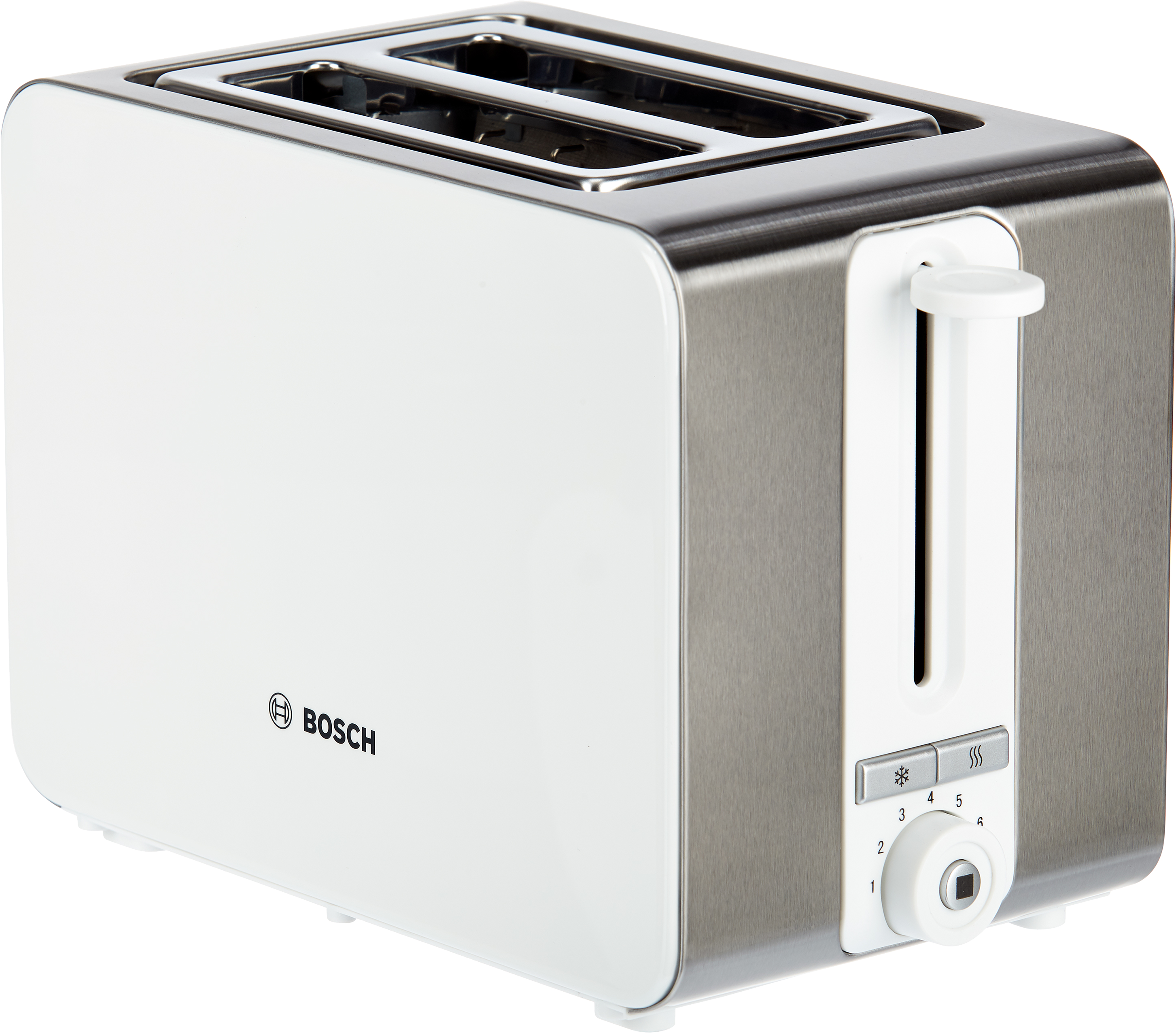 Bosch Sky TAT7201GB 2 Slice Toaster - White, White