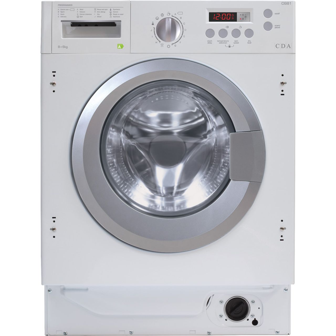 CDA CI981 Integrated 8Kg / 6Kg Washer Dryer with 1400 rpm Review