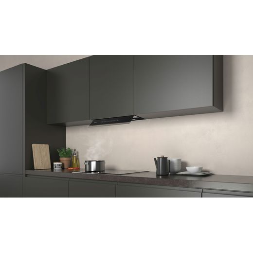 NEFF N70 60cm Integrated Integrated Cooker Hood - Black - Cooker hood shot