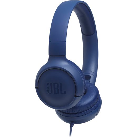 JBL Tune 500 On-Ear Headphones - Blue