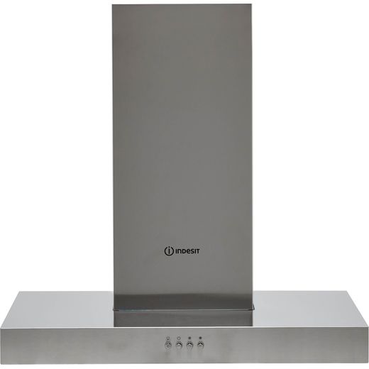 Indesit IHBS6.5LMX 60 cm Chimney Cooker Hood - Stainless Steel