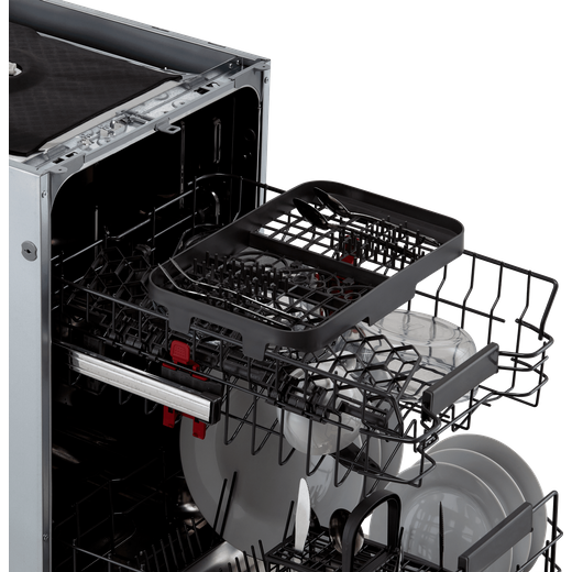 Whirlpool Fully Integrated Slimline Dishwasher - Stainless Steel Control Panel