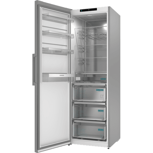Siemens IQ-300 KS36NVICGG 186cm Fridge - Silver - Door open