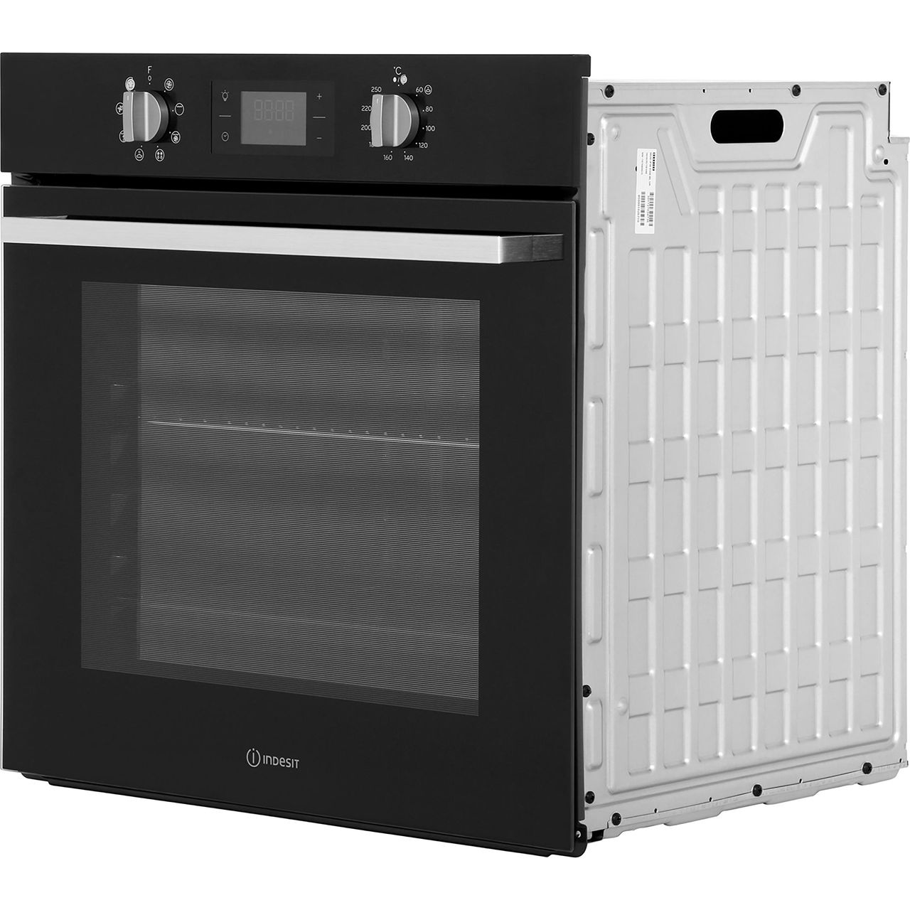 Indesit IFW6340BL Aria Built In 60cm A Electric Single Oven Black New