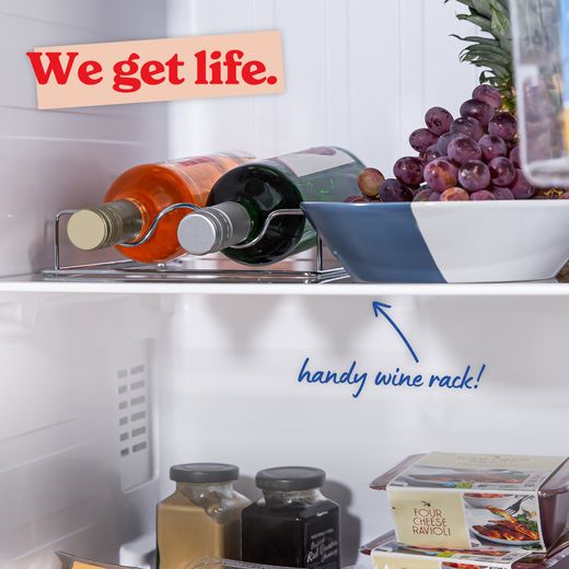 Russell Hobbs RH90AFF201SS fridge-freezer Freestanding 442 L E Stainless steel_10