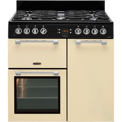 leisure cookmaster ck90f232r dual fuel range cooker