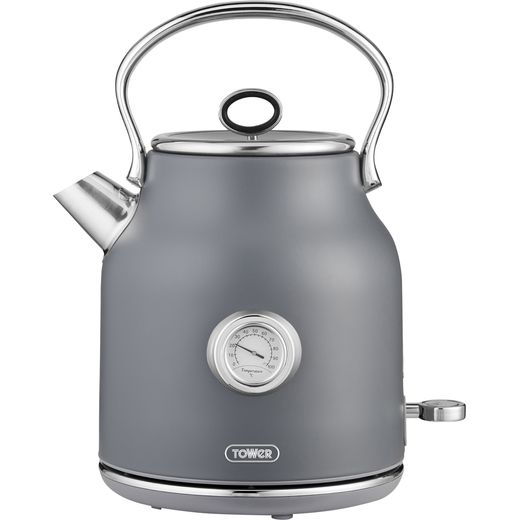 T10063GRY_GY | Tower Kettle | ao.com