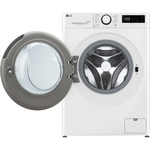 LG / 6Kg Washer Dryer - White - Front with door open shot