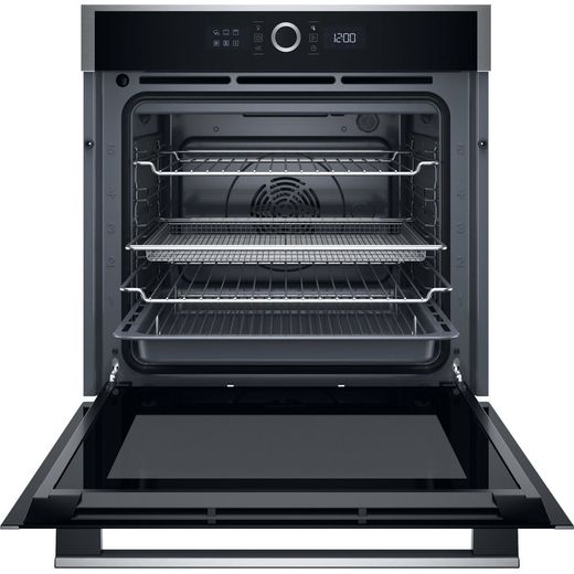 Hotpoint HOI4S8CM0XUK Built In Electric Single Oven - front shot with door open