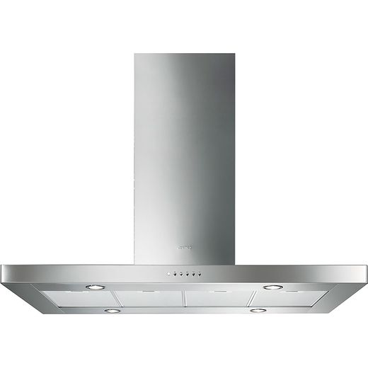 Smeg KI120XE 120 cm Island Cooker Hood - Stainless Steel - B Rated