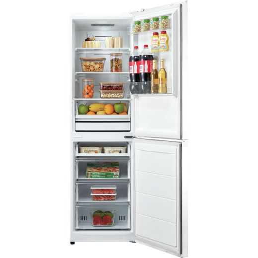 Hoover HMDNB5182WWDK 50/50 Frost Free Fridge Freezer - White - F Rated