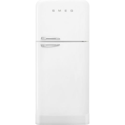 Smeg Right Hand Hinge FAB50RWH5 80/20 Frost Free Fridge Freezer - White - E Rated