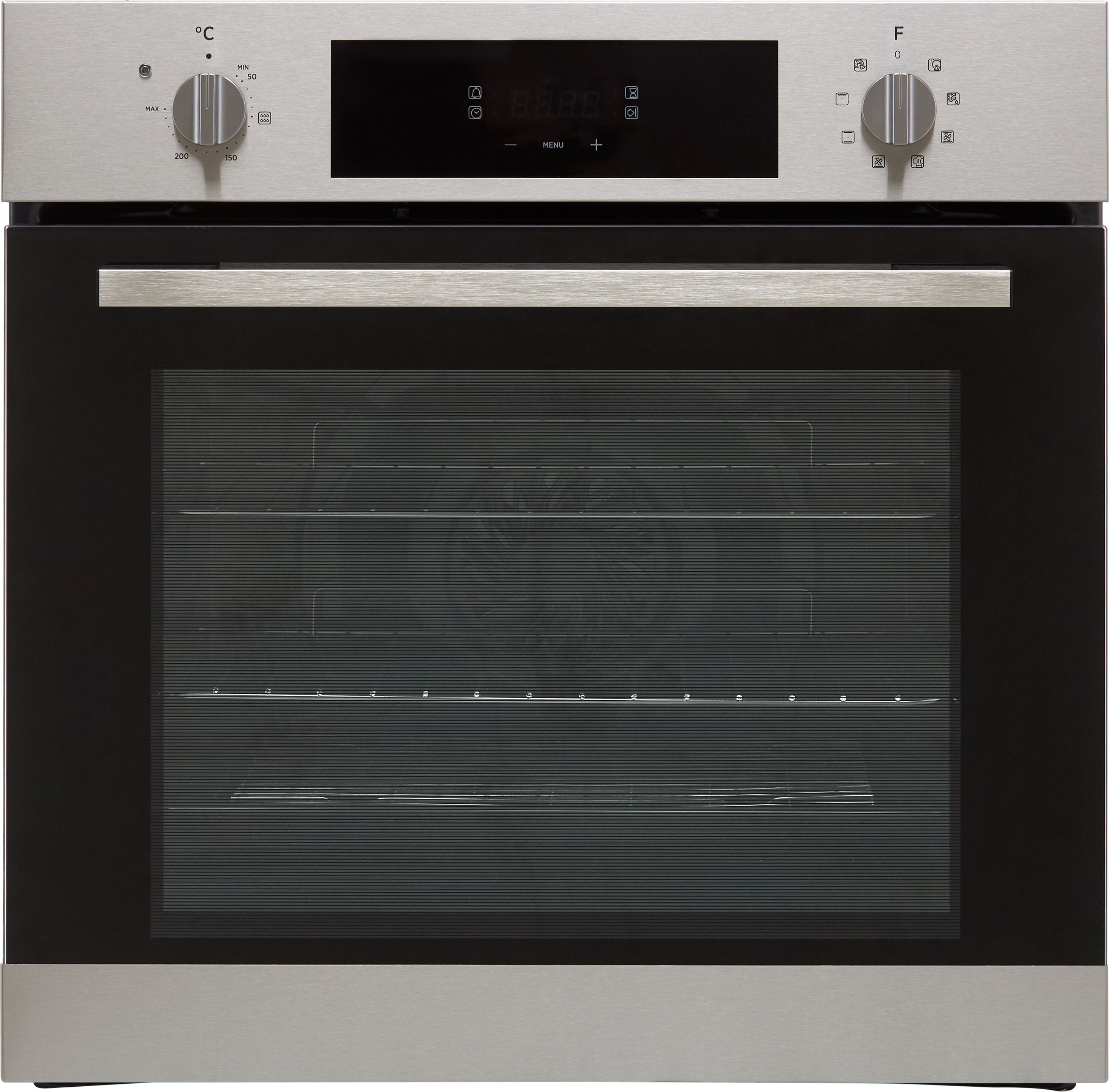 Hoover H-OVEN 300 HOC3BF3058IN Built In Electric Single Oven - Stainless Steel - A+ Rated, Stainless Steel
