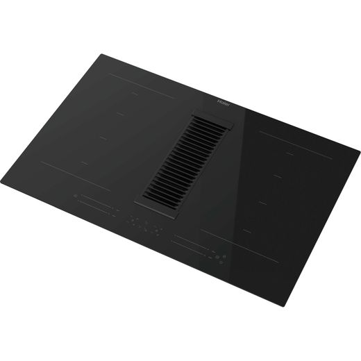 Haier I-Dual Series 6 HAIH82MTMCF 80cm Induction Hob - Black - left perpsective shot