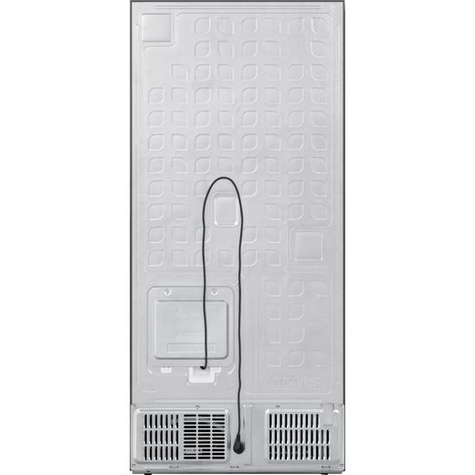 Hisense American Fridge Freezer - Black / Stainless Steel - Back shot