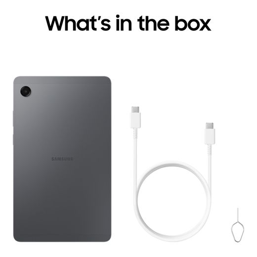 Samsung Galaxy Tab A11 " Tablet - Grey -  Annotation - Whats in the box shot