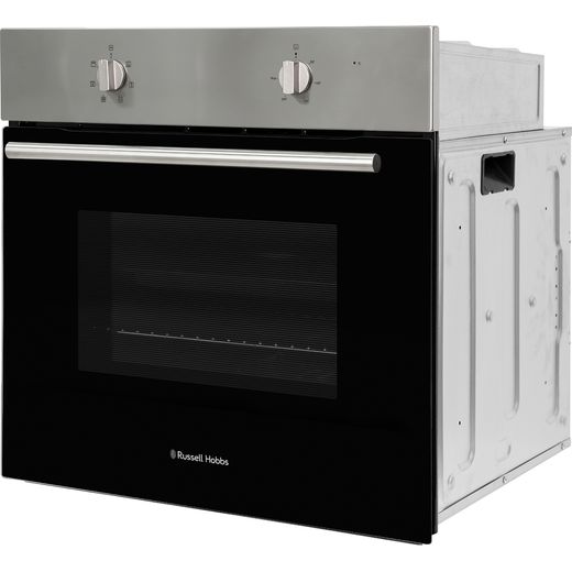 Russell Hobbs RHFEO7004SS/02 Built In Electric Single Oven - Stainless Steel - left perspective shot
