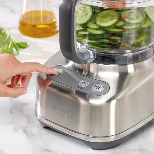 Sage The Paradice™ 9 - Stainless Steel Brushed - person using controls shot