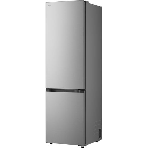 LG GBBSJ2CCPY Wifi Connected 203cm 70/30 No Frost Fridge Freezer - Prime Silver - Left perspective shot