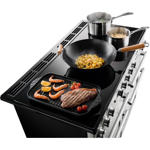 Rangemaster Nexus SE NEXSE110EISS/C 110cm Electric Range Cooker with Induction Hob - Stainless Steel / Chrome