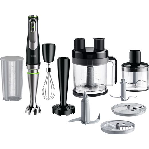Braun MultiQuick 9 MQ9187XLI Hand Blender with 13 Accessories - Black