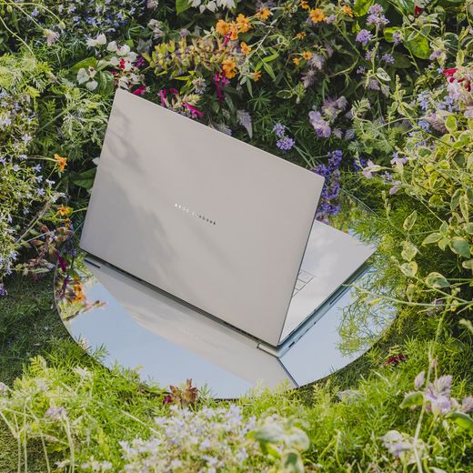 ASUS Zenbook S16 UM5606GA-SR040W OLED 16" Copilot+ Laptop - AMD Ryzen™ AI 7, 1TB SSD, 32 GB RAM - White - laptop on stand shot
