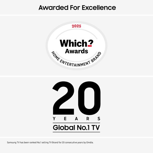 Samsung U7000F 43" 4K Ultra HD Smart TV [2025] - Award