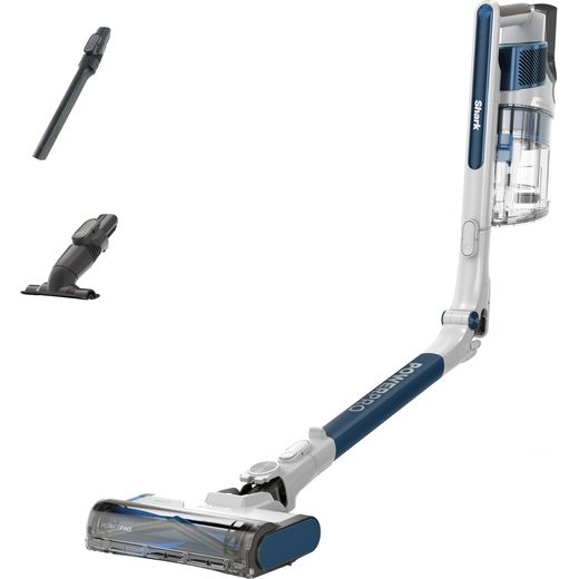 Shark PowerPro with Anti Hair Wrap & Floor Detect Cordless Vacuum Cleaner with up to 50 Minutes Run Time - Navy Metallic - IZ380UK