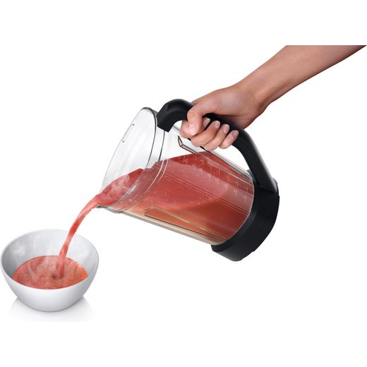 Braun MultiQuick 9 JB9040BK Blender & Smoothie Maker - Black - Pouring food into a bowl