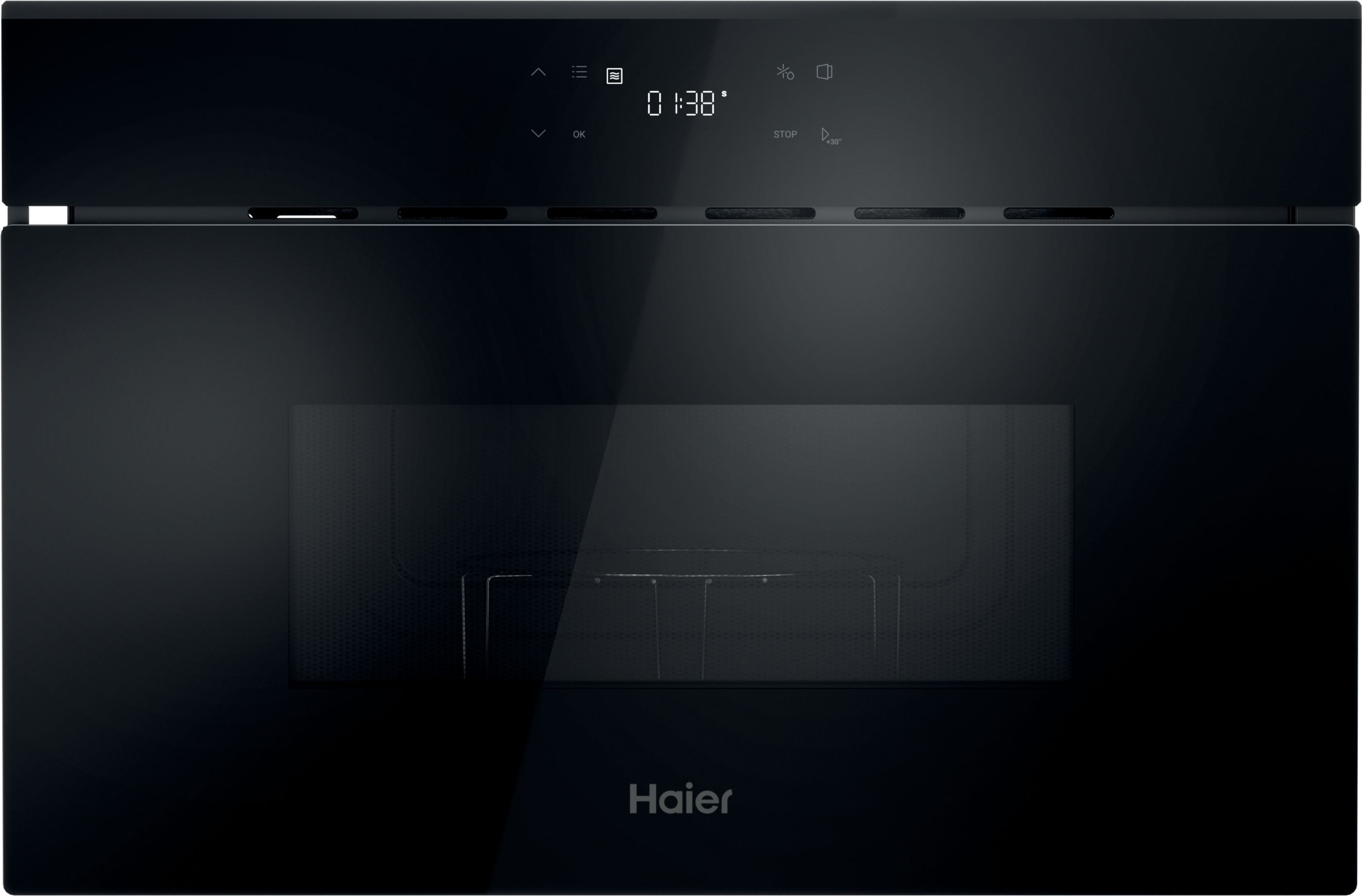 Haier 24L Grill Microwave - Built-in - 750W - Black