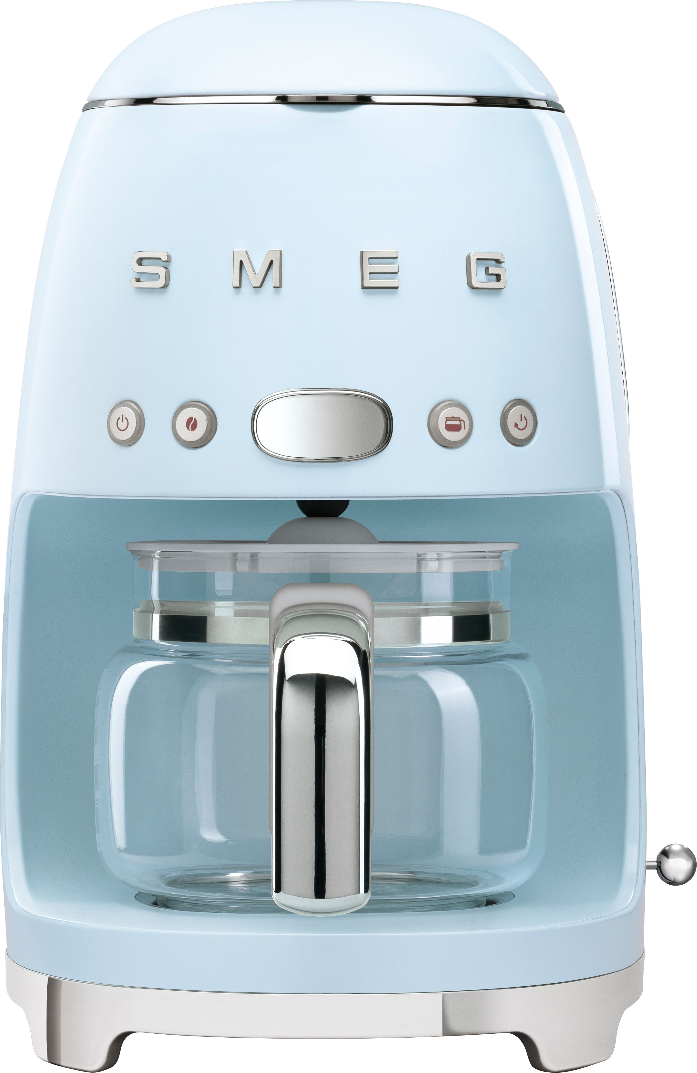 Smeg DCF02PBUK Drip Coffee Maker - 10 Cups - Blue