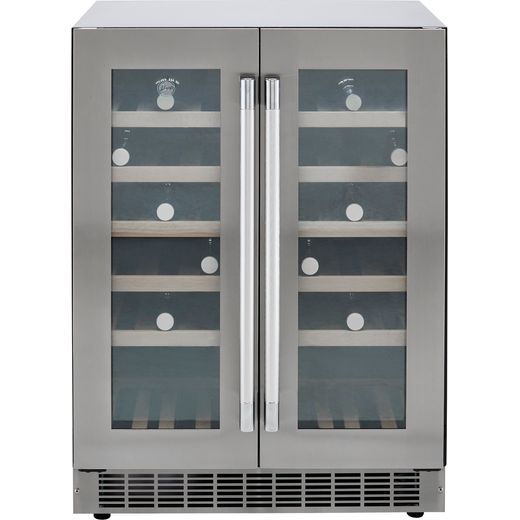 HWCB60DDUKSSM/N Hoover Wine Cooler Stainless Steel