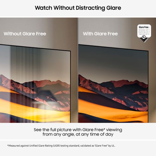 Samsung QN90F 50" 4K Ultra HD MiniLED Neo QLED Smart TV [2025] - Annotation - Glare