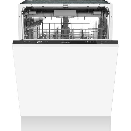 Hisense HV603D40UK Built In Standard Dishwasher - Black