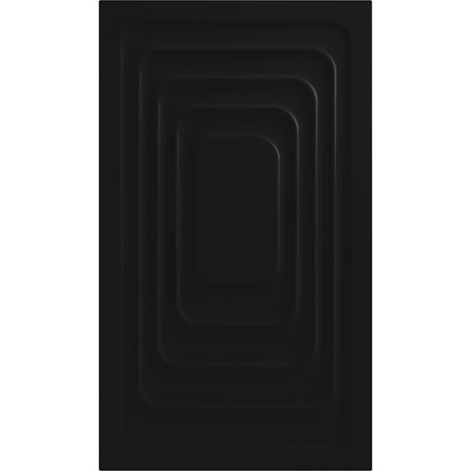 Hotpoint Anti-Stain HBD 9681B ANTI STAIN UK 9Kg / 6Kg Washer Dryer with 1400 rpm - Black - Side shot