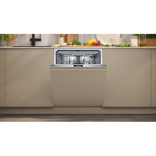 NEFF N70 Integrated Standard Dishwasher - Silver - Dishwasher in kitchen