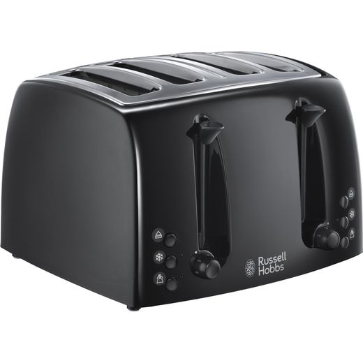 Russell Hobbs Textures 21651 4 Slice Toaster - Black