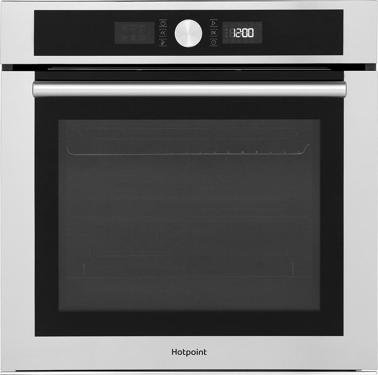 Hotpoint Class 4 SI4854PIX Built In Electric Single Oven and Pyrolytic Cleaning - Stainless Steel - A+ Rated, Stainless Steel