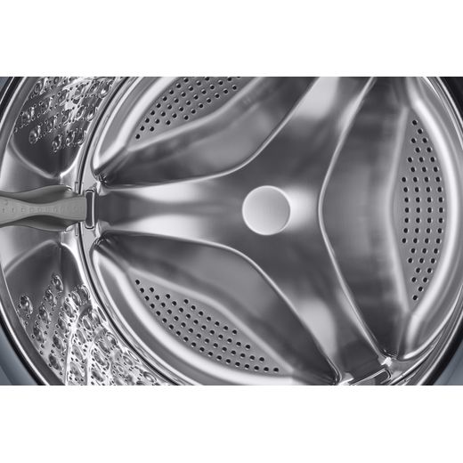 Samsung Series 5 AI Energy WD11DG5B15BB Wifi Connected 11Kg / 6Kg Washer Dryer with 1400 rpm - Black - Drum shot