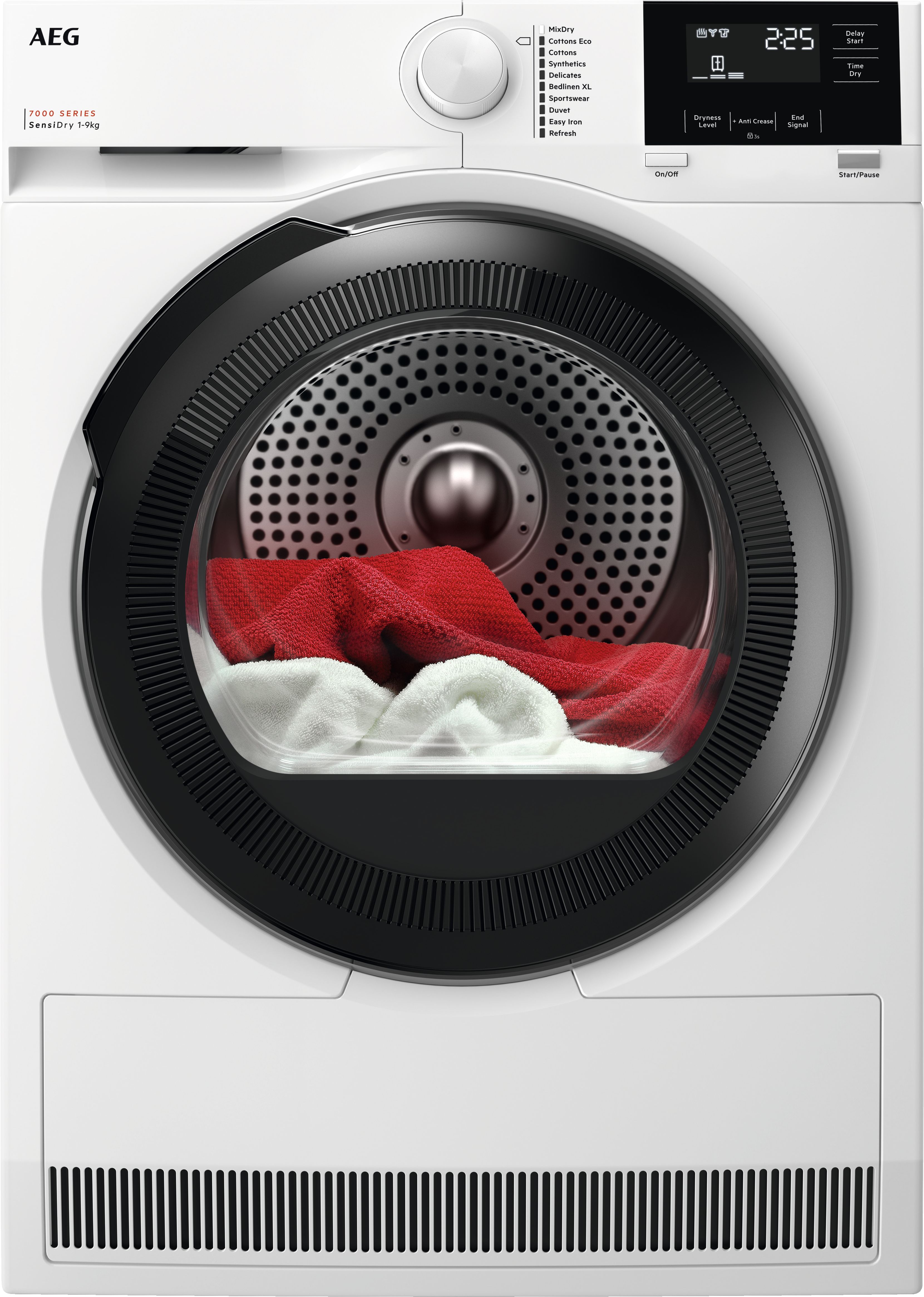 AEG TR719A4B Heat Pump Tumble Dryer - 9 Kg - White