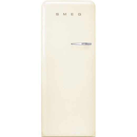 Smeg Left Hand Hinge FAB28LCR5UK Fridge - Cream - D Rated
