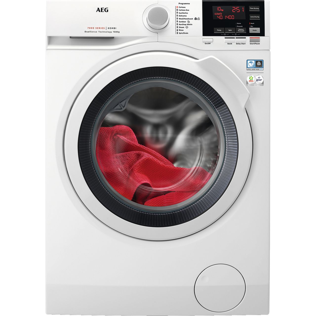 AEG DualSense Technology L7WEG161R 10Kg / 6Kg Washer Dryer with 1600 rpm Review
