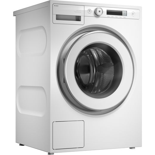 ASKO Steel Seal™ W3096CW.UK 9kg Washing Machine with 1600 rpm - White - Right perspective