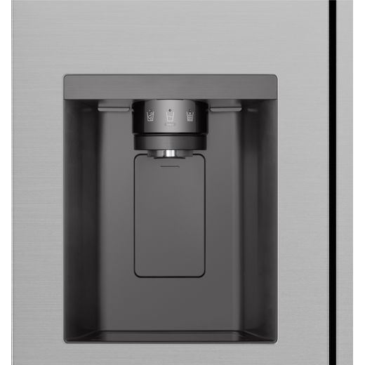 LG NatureFRESH™ American Fridge Freezer - Prime Silver - Water dispenser shot