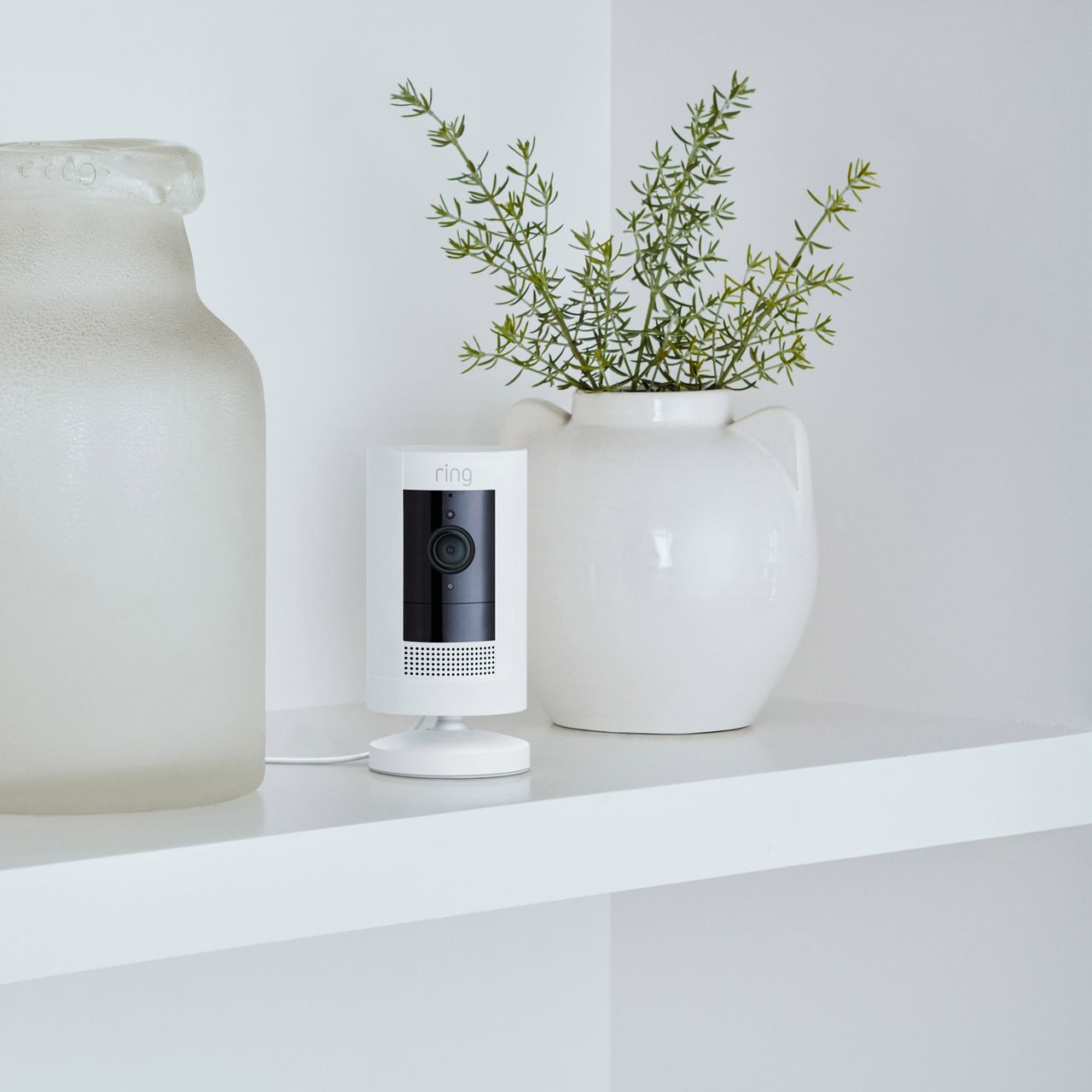 Ring Stick Up Cam Plug-in White | eBay